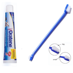 Zymox toothpaste and free toothbrush