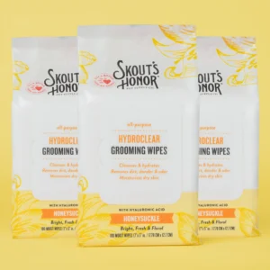 NEW HydroClear™ Grooming Wipes Honeysuckle
